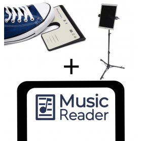 Paquete de AirTurn PED PRO + TechAssist + MusicReader