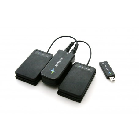 at-104 wireless dual pedales para Mac y PC con MusicReader de